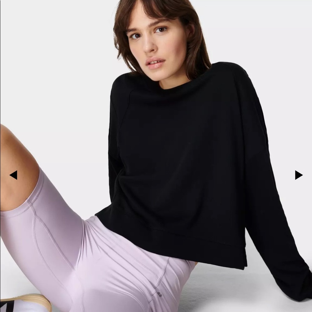 Sweaty Betty After Class Crop Sweatshirt*